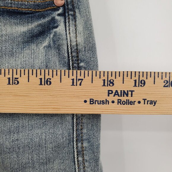 Judy Blue Mid Rise Tummy Control Raw Hem Cropped Wide Leg Jens Women Size 13 NWT - Picture 16 of 16